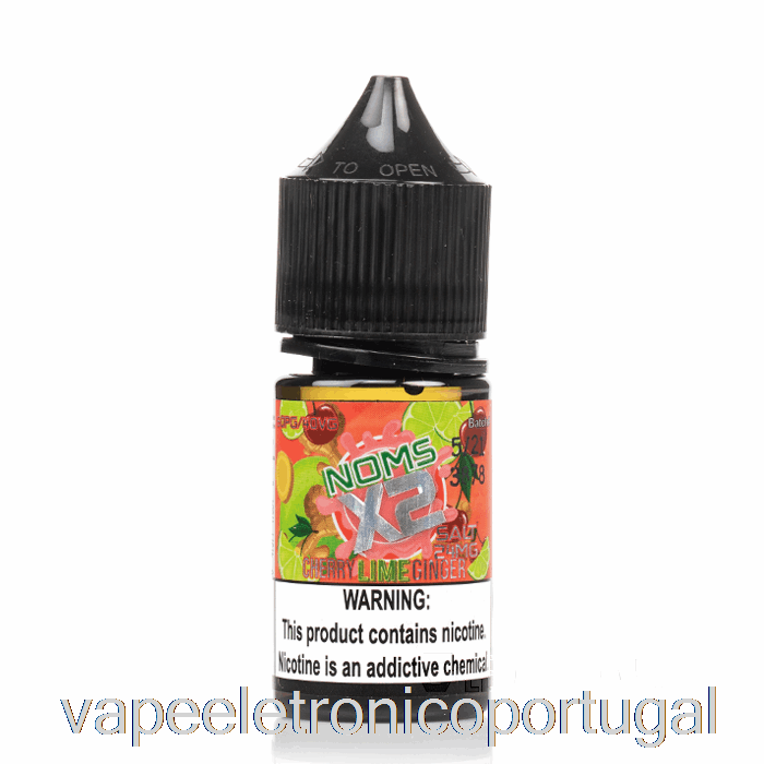 Vape Eletrônico Limão Cereja Sal Gengibre - Nomenon E-líquidos - 30ml 48mg